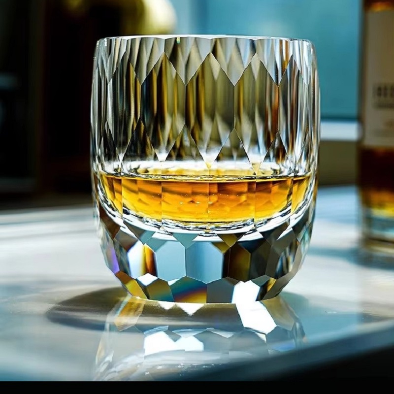 Whisky Beer And Wine - แก้ววิสกี้แก้วคริสตัลแกะสลักทำมือจากญี่ปุ่น, แก้วไวน์นำเข้าสำหรับใช้ในบ้าน, แก้วน้ำ, ของสะสม, 240 มล.