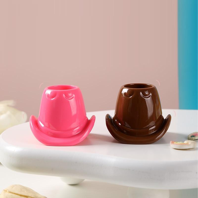 แก้วไวน์รูปหมวกคาวบอยที่ทนทาน  - Wine Beer Hat บทวิจารณ์และราคา