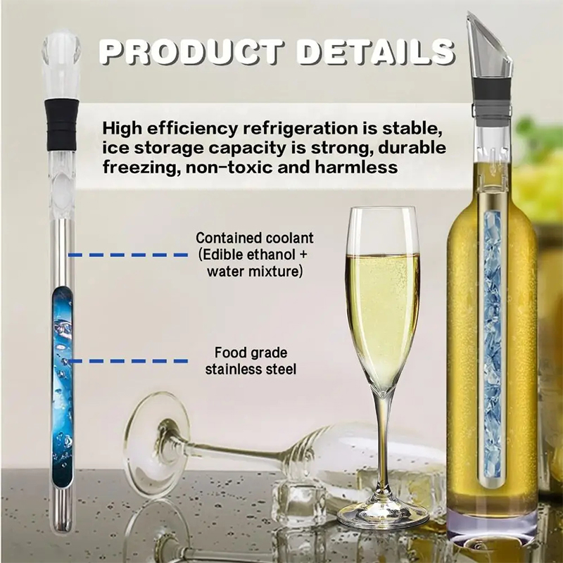 แท่งทำความเย็นไวน์สแตนเลส พร้อ - Wine Aerator Pour บทวิจารณ์และราคา