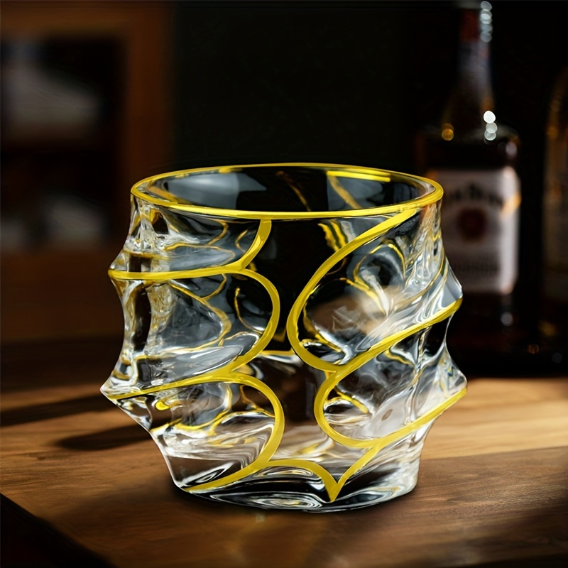 แก้ววิสกี้เส้นสีทองสำหรับใส่ใน - Whisky Beer And Wine บทวิจารณ์และราคา