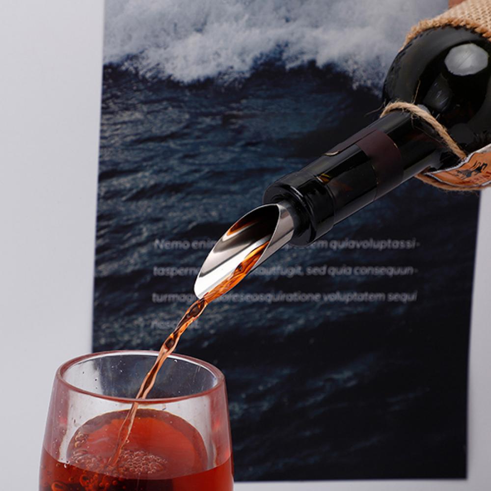 อุปกรณ์บาร์เทขวดน้ำสแตนเลสแบบค - Wine Aerator Pour บทวิจารณ์และราคา